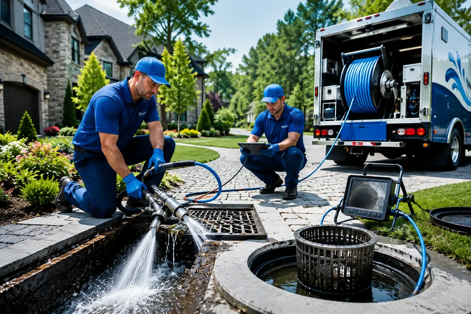 Local outdoor drain cleaning professionals in Owings, MD