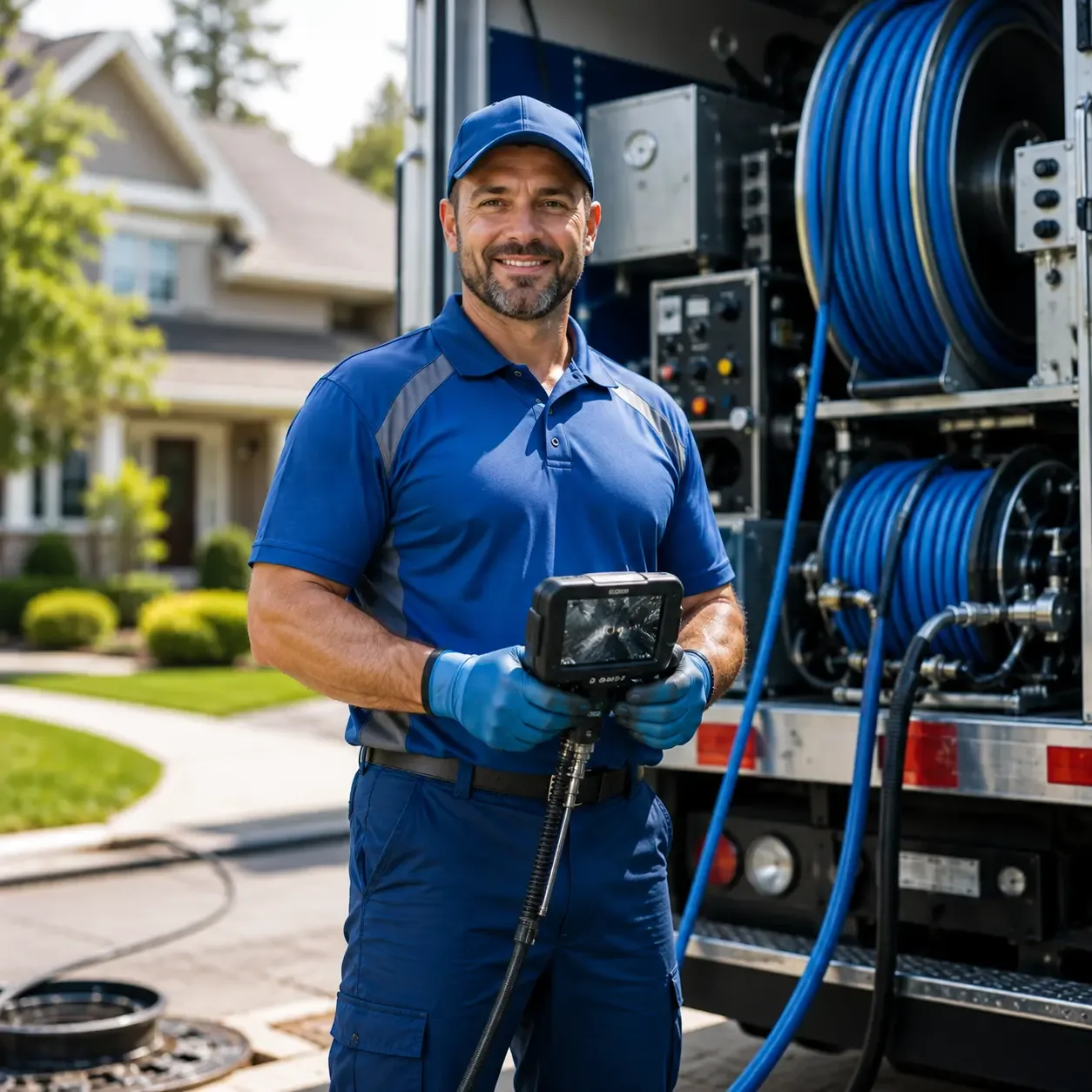 Local outdoor drain cleaning specialists in Owings, MD
